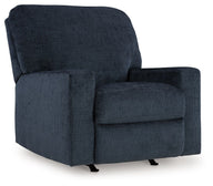 Aviemore - Rocker Recliner Blue by Signature Design by Ashley® | Bel Furniture