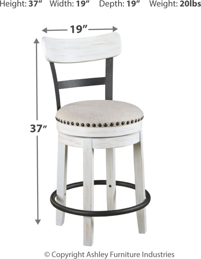 Valebeck - Counter Height Table Set by Signature Design by Ashley® | Bel Furniture