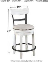 Valebeck - Counter Height Table Set by Signature Design by Ashley® | Bel Furniture