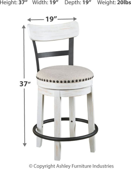 Valebeck - Counter Height Table Set by Signature Design by Ashley® | Bel Furniture