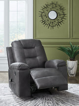 Stockworth - Granite - Rocker Recliner by Signature Design by Ashley® | Bel Furniture
