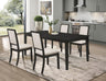 Louise - Dining Set Black 5 Pc. Table, 4 Chairs by CoasterEveryday | Bel Furniture