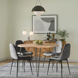 Hunter - Round Dining Table - Natural by Simpli-Home | Bel Furniture