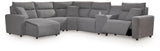 Modmax II - Reclining Sectional - Salt And Pepper