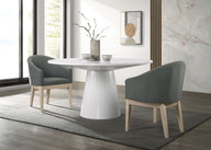 Jasper - 59" Round Dining Table Set by Lilola Home | Bel Furniture