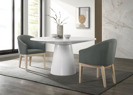 Jasper - 59" Round Dining Table Set by Lilola Home | Bel Furniture