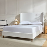 Harper - Tall Headboard Upholstered Bed / High Headboard / Elegant Simplicity / No Box Spring Needed