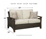Paradise Trail - Medium Brown - 3 Pc. - Lounge Set by Signature Design by Ashley® | Bel Furniture