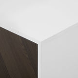 Mid-Century Modern Faux Bookmatch Door Buffet by Walker Edison | Bel Furniture