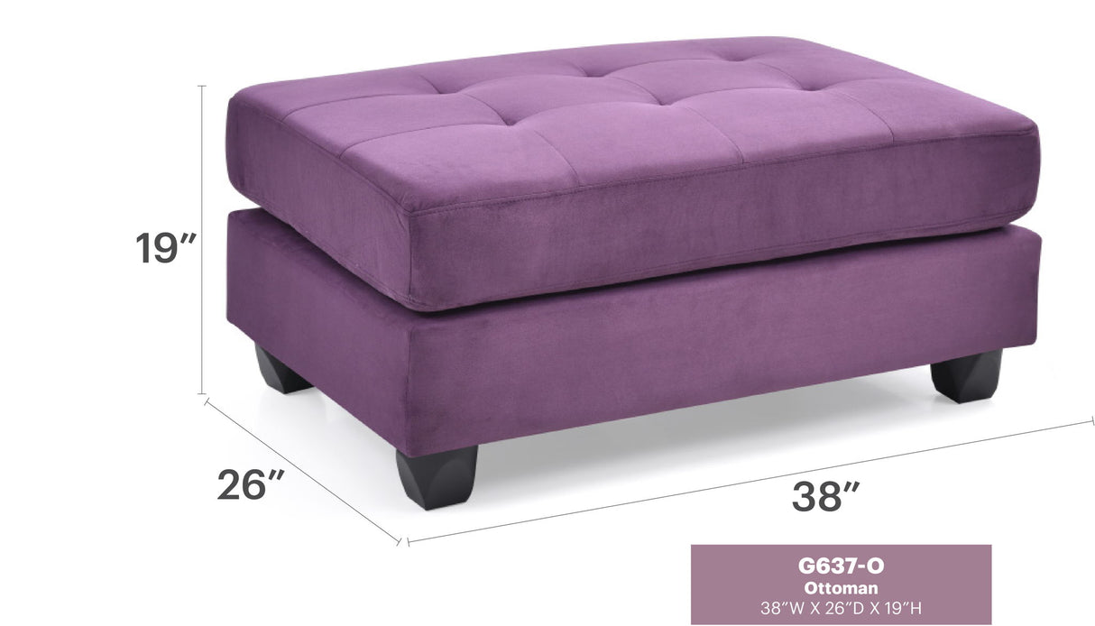 Chic Contemporary Ottoman