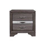 Ryder - Sparkle Nightstand - Gray