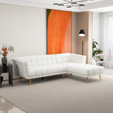 Addison - L Shape Sectional Sofa Tufted