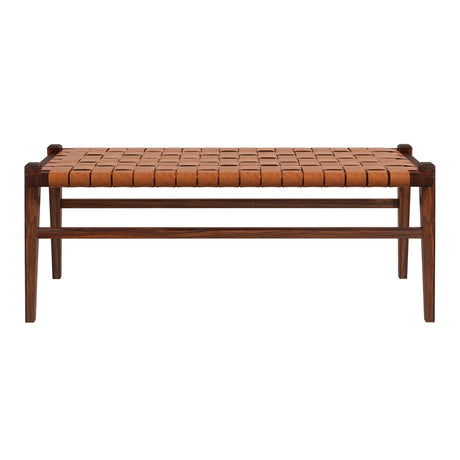 Cody - Bench - Brown / Tan by Ashcroft Furniture | Bel Furniture