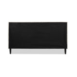 Aspen - Vertical Tufted Modern Headboard Platform Bed Set by Jennifer Taylor Home | Bel Furniture