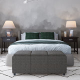 Avalon - Multi Functional Storage Ottoman by Simpli-Home | Bel Furniture