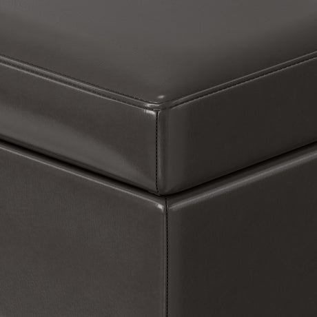 Afton - Large Storage Ottoman Bench - view 21