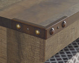 Trinell - Brown - 63" TV Stand With Glass/Stone Fireplace Insert by Signature Design by Ashley® | Bel Furniture