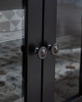 Wildenauer - Brown / Black - XL TV Stand With Fireplace Option by Signature Design by Ashley® | Bel Furniture