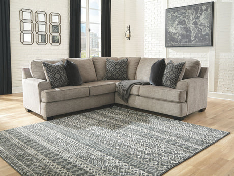 Bovarian - Sectional Beige 2 Pc. Sectional with Left-Arm Facing Loveseat by Signature Design by Ashley® | Bel Furniture