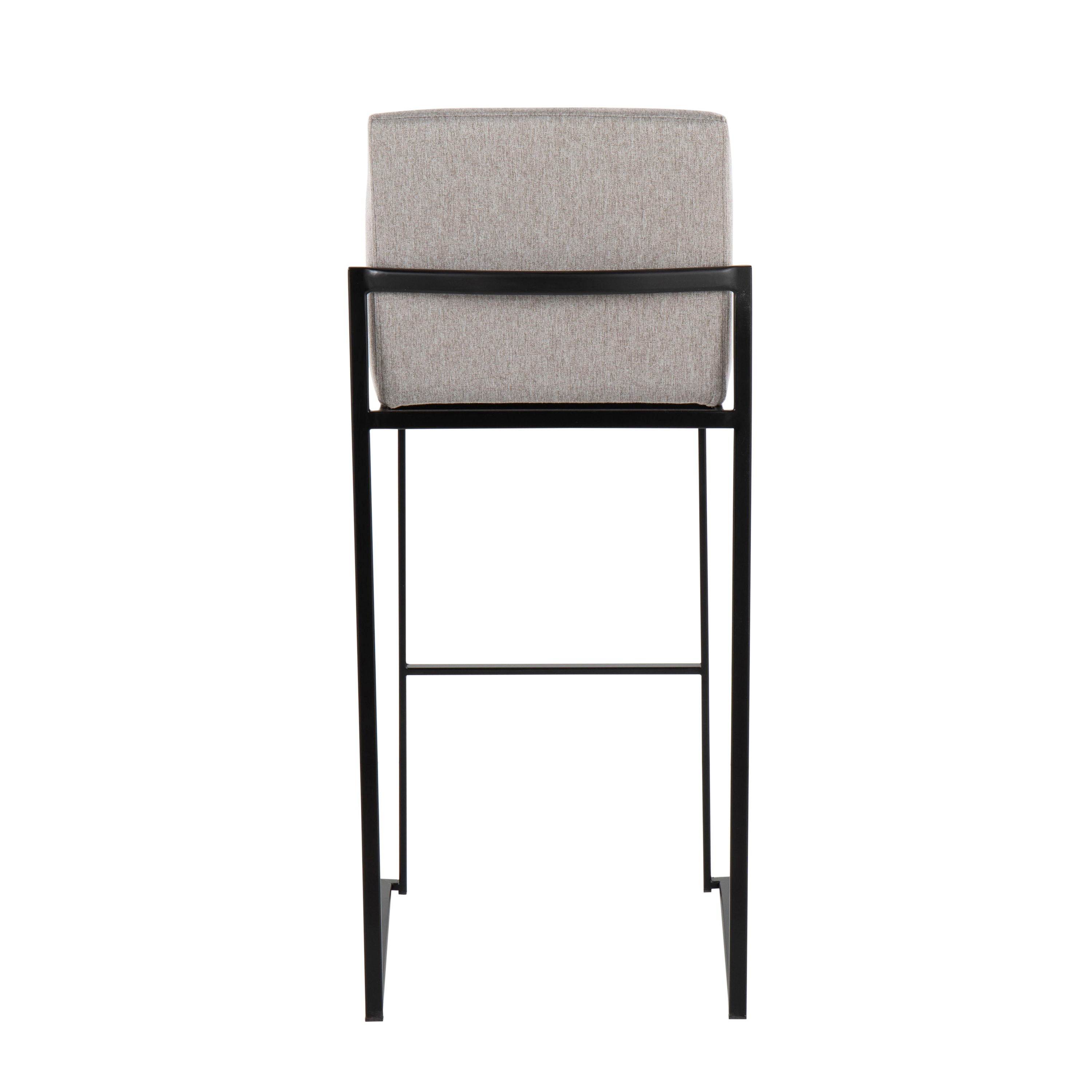 Fuji - Contemporary High Back Barstool Elegant Design