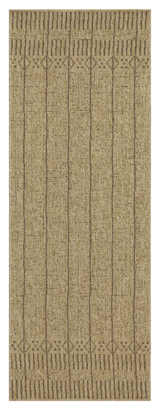Earth - Indoor, Outdoor, Area Rug, Versatile Design Light Brown 4' x 6' by Icona Home Decor | Bel Furniture