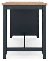 Gesthaven - Rectangular Dining Room Counter Table by Signature Design by Ashley® | Bel Furniture