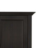 Amherst - 2 Door Storage Cabinet & Adjustable Shelving - Brown