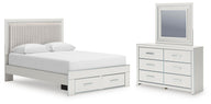 Zuraleus - Upholstered Panel Platform Storage Bedroom Set