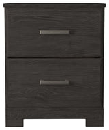 Belachime - Charcoal - Two Drawer Night Stand by Signature Design by Ashley® | Bel Furniture