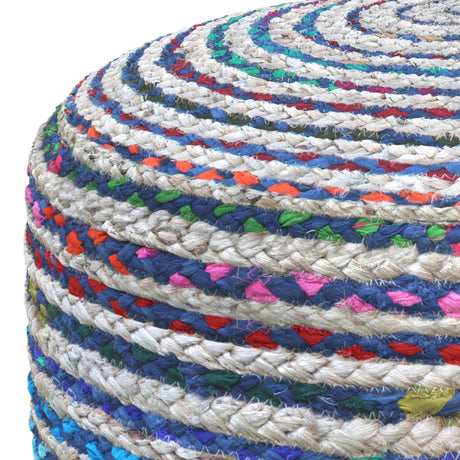 Margo - Handcrafted Round Pouf - view 16