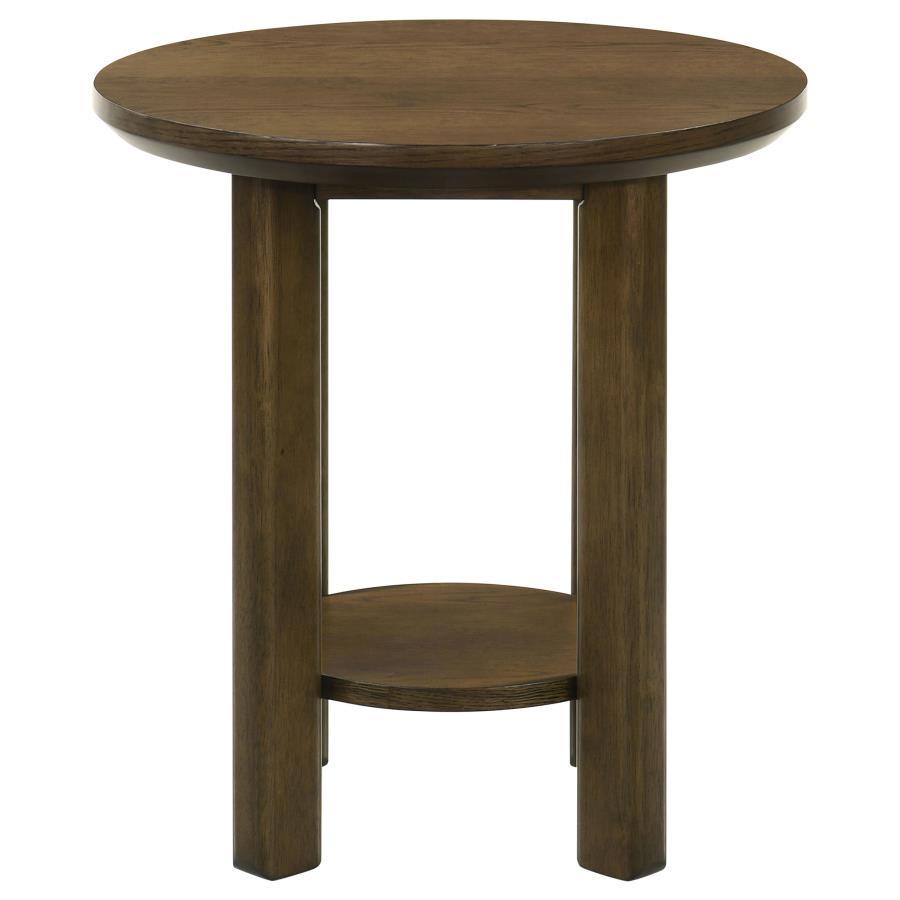Ottowa - Round Wood Coffee Table Set