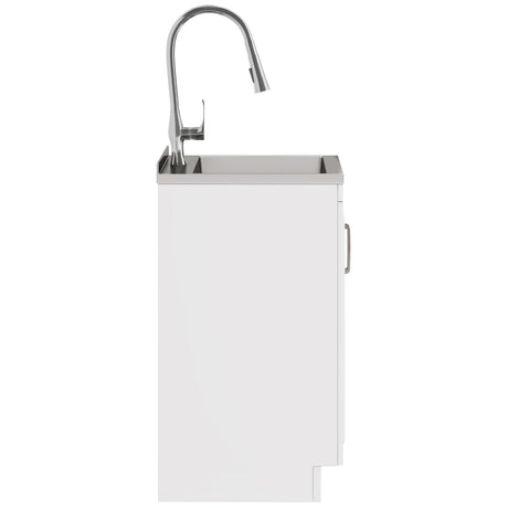 Darwin - Deluxe Laundry Cabinet With Pull-Out Faucet And Stainless Steel Sink - view 21