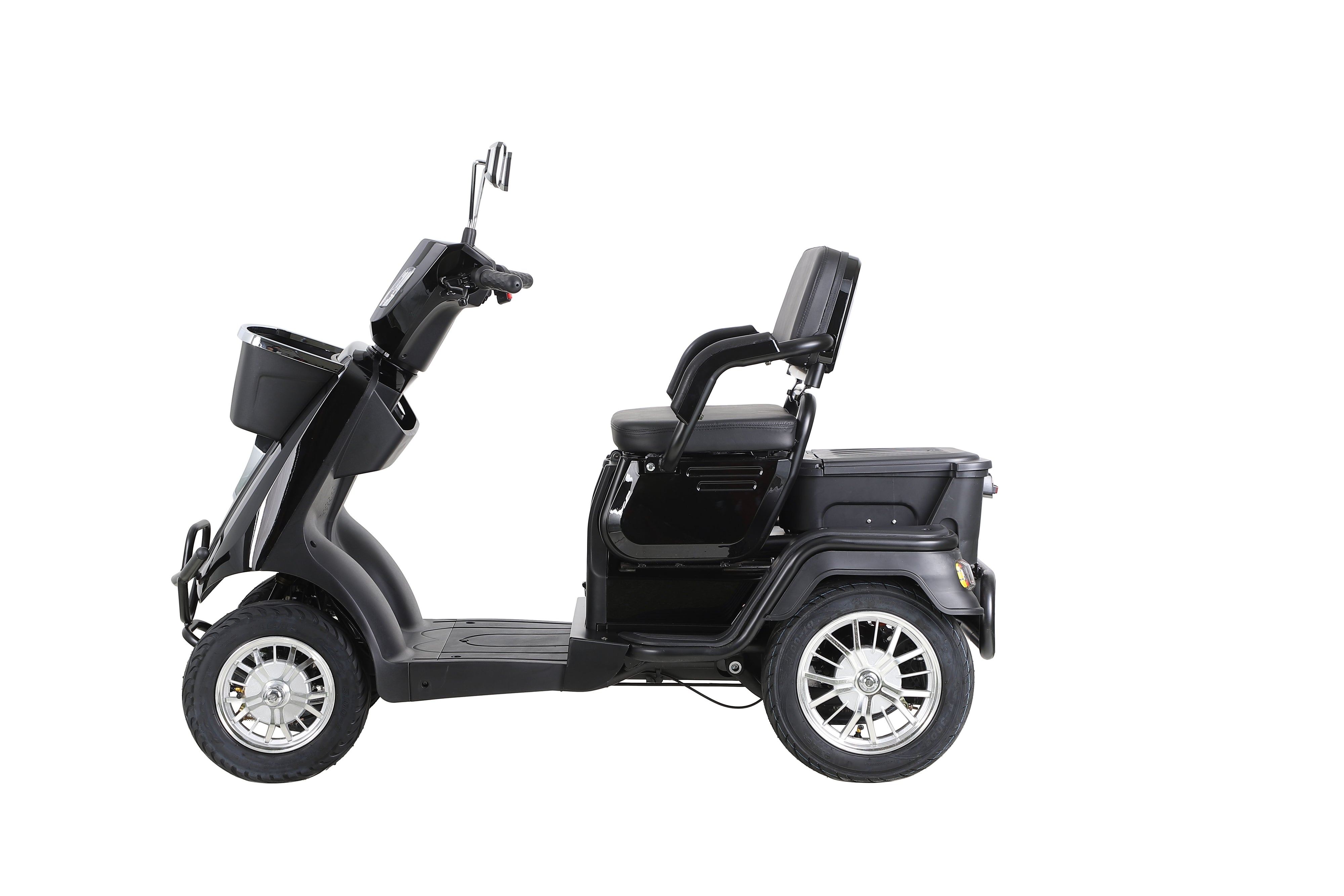 Heavy Duty 4 Wheel Mobility Scooters For Seniors & Adults 500 Lbs Capacity