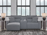 Modmax - Salt And Pepper - Reclining Sectional by Signature Design by Ashley® | Bel Furniture