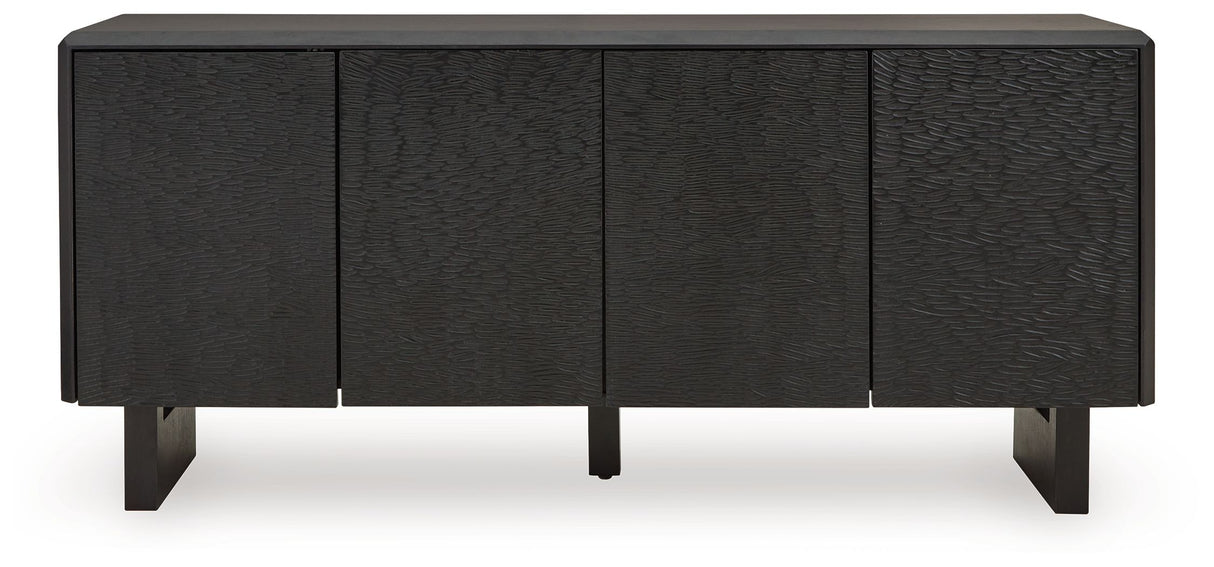 Farrelmore - Black - Accent Cabinet by Signature Design by Ashley® | Bel Furniture