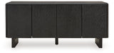 Farrelmore - Black - Accent Cabinet by Signature Design by Ashley® | Bel Furniture