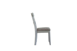 House Marchese - Two Tone Side Chair (Set of 2) - Gray / Pearl Gray by Urban Nest | Bel Furniture