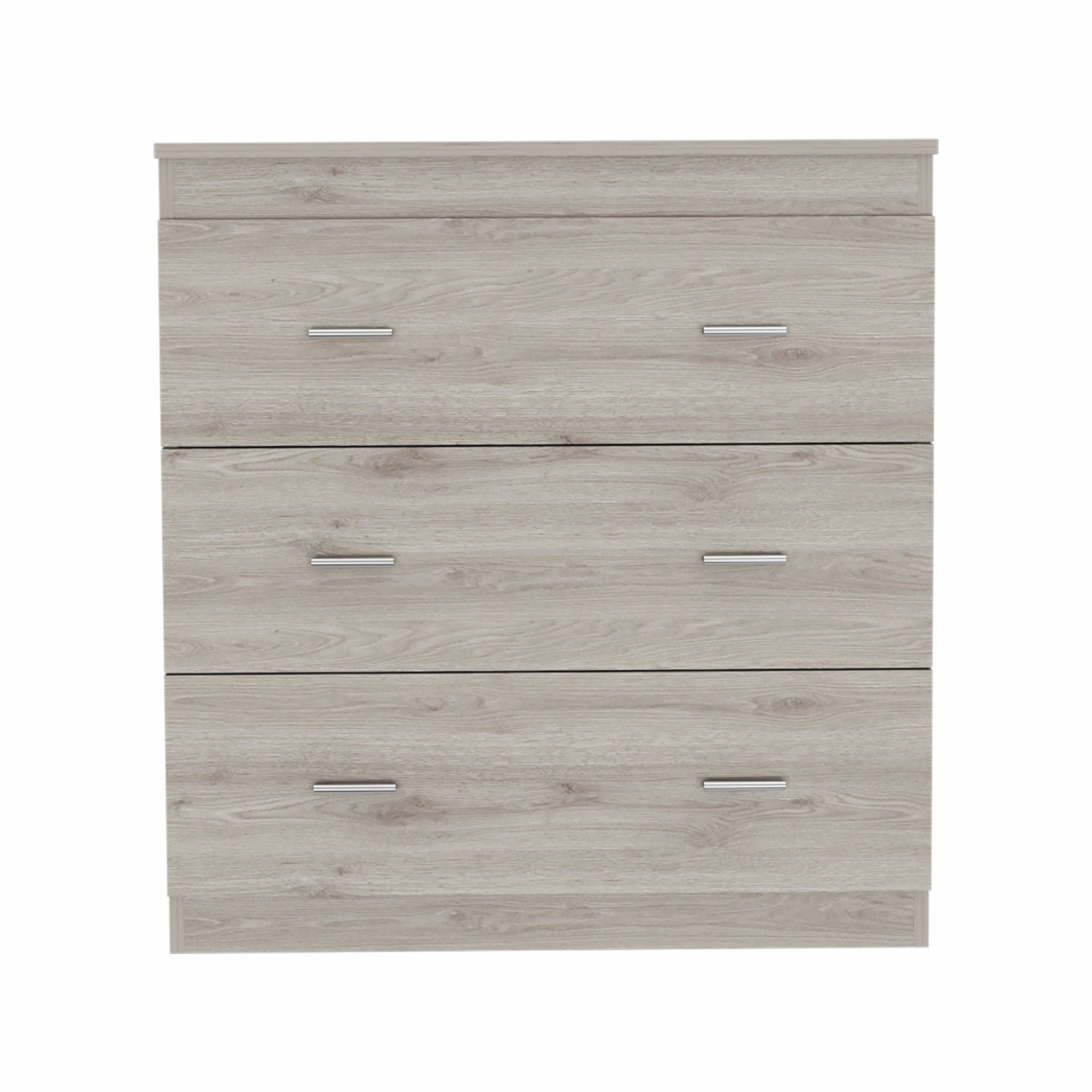 Three Drawer Dresser - Light Gray