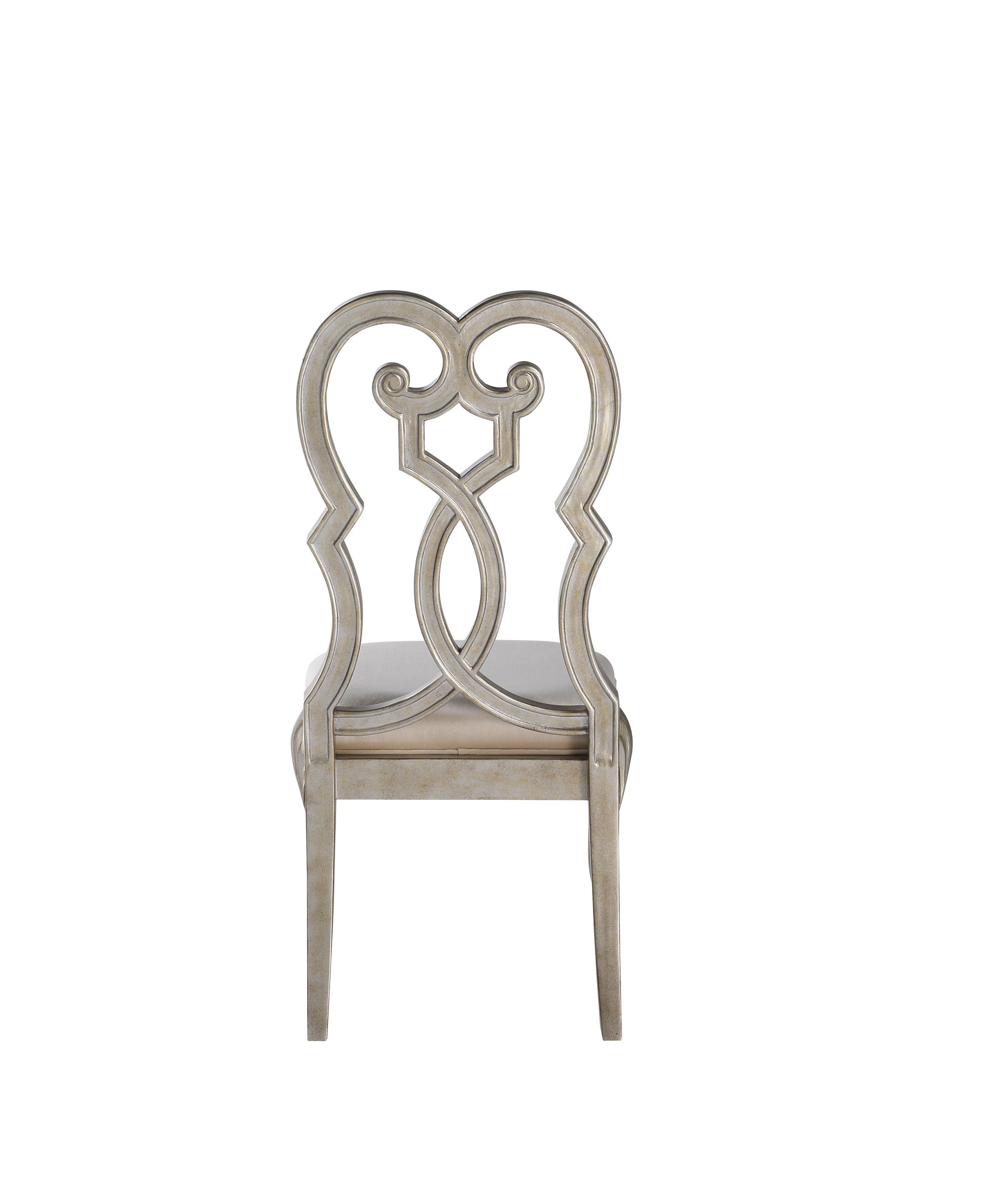 Esteban - Side Chair (Set of 2) - Antique Champagne