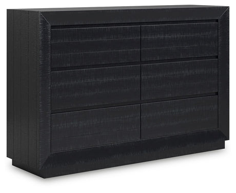 Londer - Black - Dresser by Millennium® by Ashley | Bel Furniture