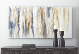Joely - Blue / Tan - Wall Art by Signature Design by Ashley® | Bel Furniture