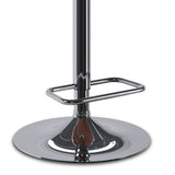 Holland - Adjustable Swivel Bar Stool - Black by Simpli-Home | Bel Furniture