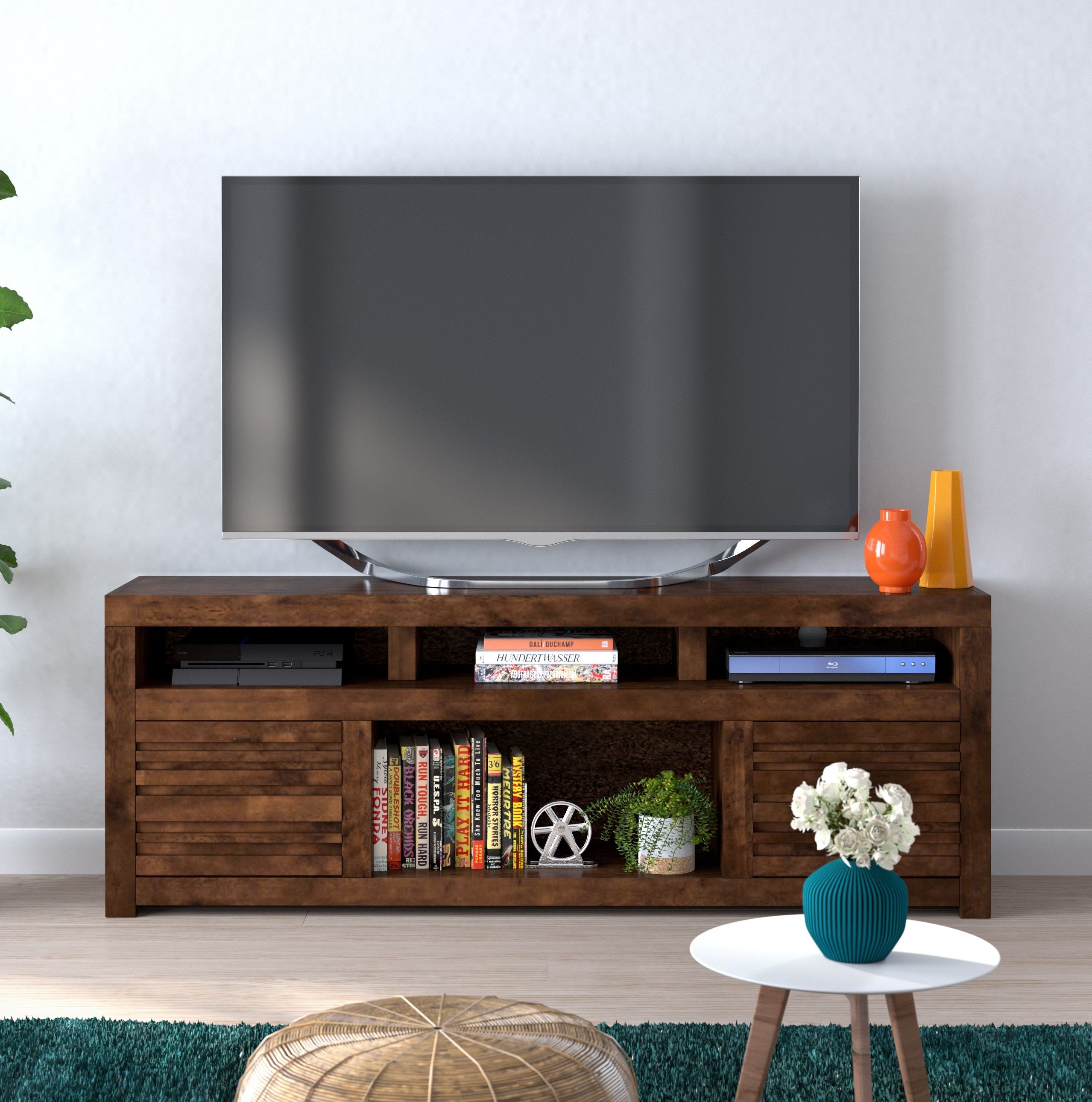 Sausalito - Console TV Stand For TVs Up To 85" - Whiskey