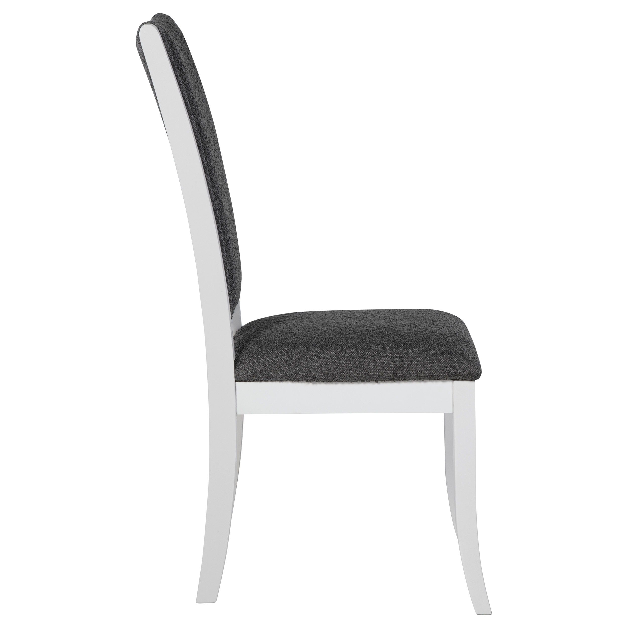 Judd - Upholstered Dining Side Chair (Set of 2) - Pearl White