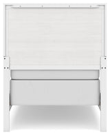 Binterglen - Twin Panel Bed - White