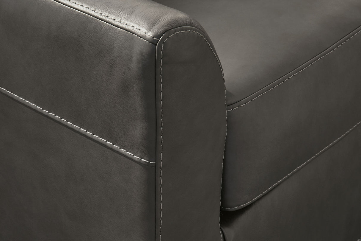 Valderno - Fog - 2-Piece Sectional With Raf Corner Chaise by Signature Design by Ashley® | Bel Furniture