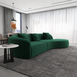 Elijah - Japandi Style Curvy Sectional Sofa