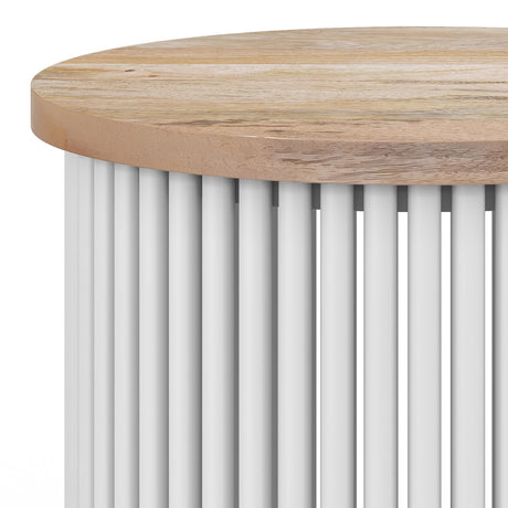 Demy - Handcrafted Metal Accent Table - view 28