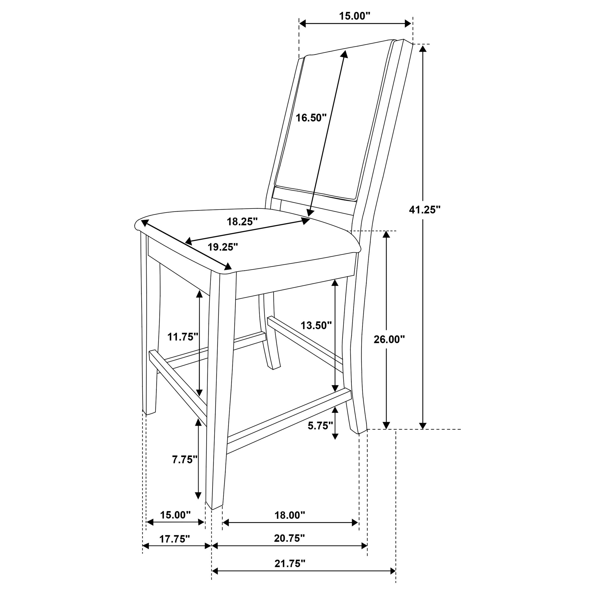 Patterson - Counter Height Dining Set