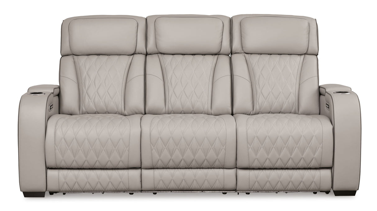 Boyington - Power Reclining Sofa With Adj Headrest by Signature Design by Ashley® | Bel Furniture